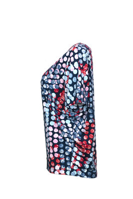 Mansted kleding Siri shirt rood blauw