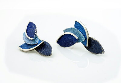 Arior Eire oorbellen blauw Arior Eire oorbellen blauw