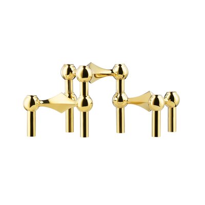 Stoff Nagel Kaarsenhouder goud glanzend 9005 Stoff Nagel Kaarsenhouder goud glanzend 9005