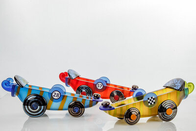 Studio de verre Borowski Turbo Rouge