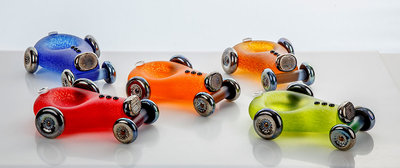 Glass Studio Borowski Voiture Sonic Boom Rouge Glass Studio Borowski Voiture Sonic Boom Rouge