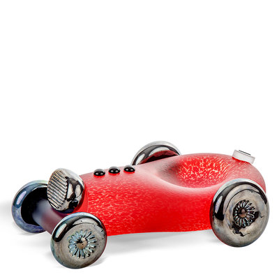 Glass Studio Borowski Voiture Sonic Boom Rouge Glass Studio Borowski Voiture Sonic Boom Rouge