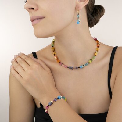 Coeur de Lion Bracelet 2838/ /1573 Multicolor Rainbow-Gold 2