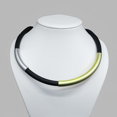 Step by Step ketting 600588 | groen, zilver Step by Step ketting 600588 | groen, zilver