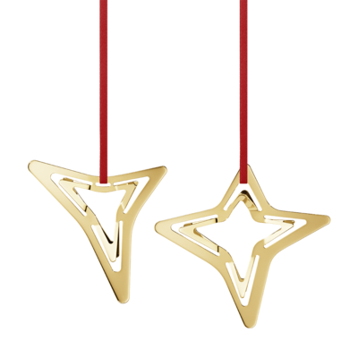 Georg Jensen 3 et 4 points étoile or