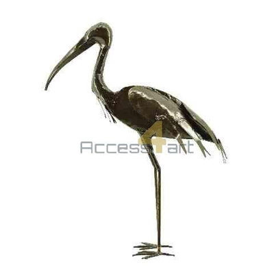 Metalen Heilige ibis vogel staand, metalen vogel | Birdwoods Metalen Heilige ibis vogel staand, metalen vogel | Birdwoods