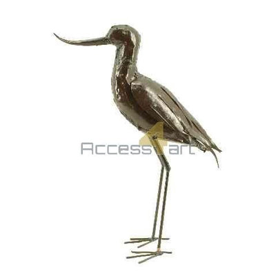 Metalen kluut staand, metalen vogel | Birdwoods