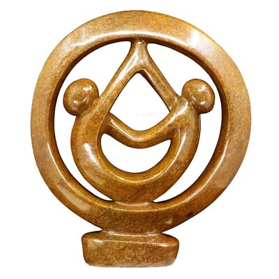 Liebespaar Statue braun 42 cm