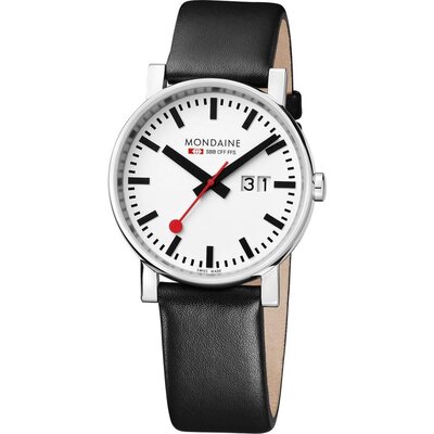 Mondaine Evo A627.30303.11SBB 40 mm zwart