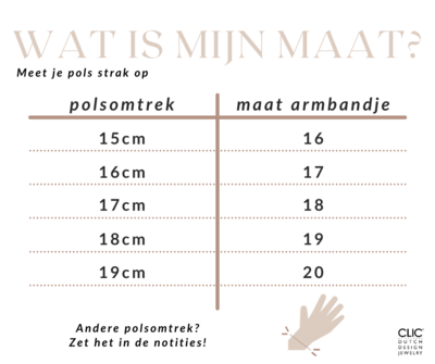 CLIC Armband A230Z Zwart CLIC Armband A230Z Zwart