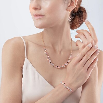 Coeur de Lion Ketting 4639/ /1920 Light Rose