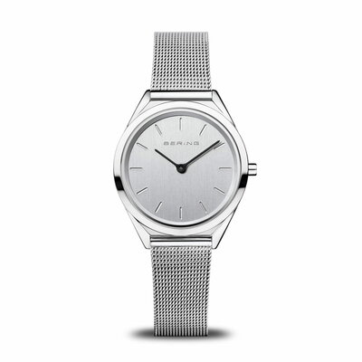 Bering Horloge Ultra Slim Zilver Gepolijst 17031-000 Bering Horloge Ultra Slim Zilver Gepolijst 17031-000
