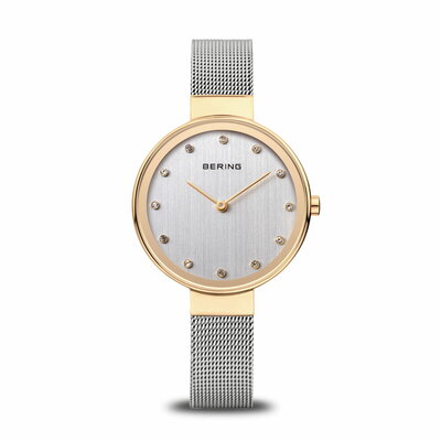 Bering Horloge Classic Goud Gepolijst 12034-010 Bering Horloge Classic Goud Gepolijst 12034-010