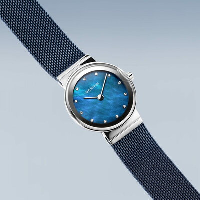 Bering Horloge Classic Zilver Gepolijst 10126-307 Bering Horloge Classic Zilver Gepolijst 10126-307