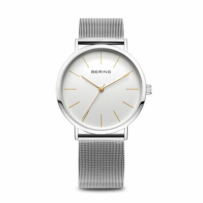 Bering Horloge Classic Zilver Gepolijst 13436-001 Bering Horloge Classic Zilver Gepolijst 13436-001