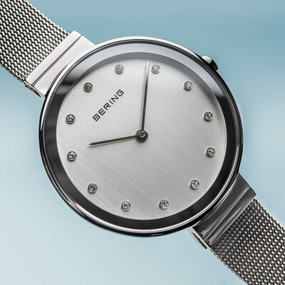 Bering Horloge Classic Zilver Gepolijst 12034-000 Bering Horloge Classic Zilver Gepolijst 12034-000
