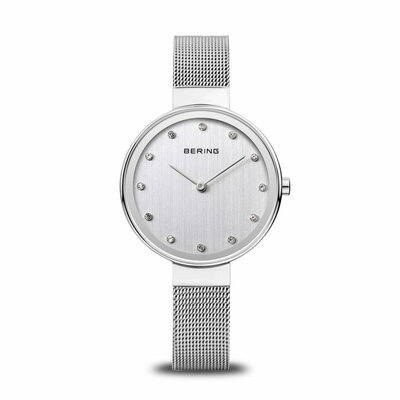 Bering Horloge Classic Zilver Gepolijst 12034-000 Bering Horloge Classic Zilver Gepolijst 12034-000