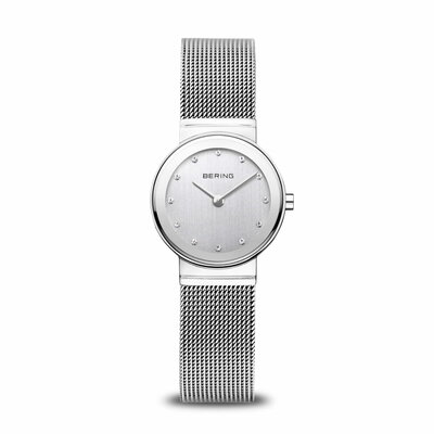Bering Horloge Classic Zilver Gepolijst 10126-000 Bering Horloge Classic Zilver Gepolijst 10126-000