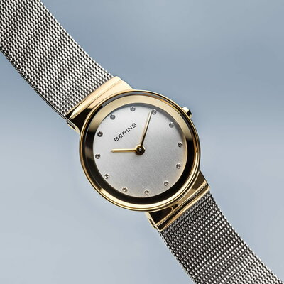 Bering Horloge Classic Goud Gepolijst 10126-001 Bering Horloge Classic Goud Gepolijst 10126-001