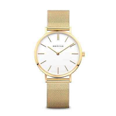 Bering Horloge Classic Goud Gepolijst 14134-331 Bering Horloge Classic Goud Gepolijst 14134-331