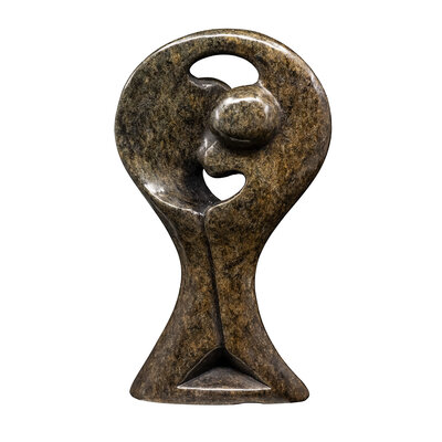 Statue of love standing brown 15 cm Statue of love standing brown 15 cm