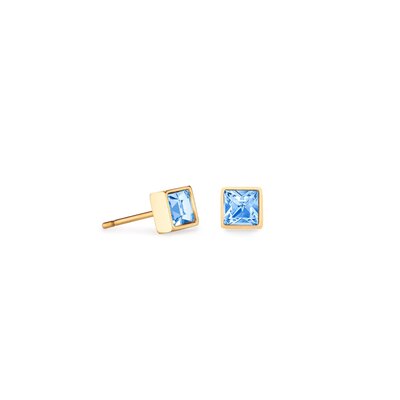 Boucles d'oreilles Coeur de Lion 0501/ /0755 Bleu clair-or Boucles d'oreilles Coeur de Lion 0501/ /0755 Bleu clair-or