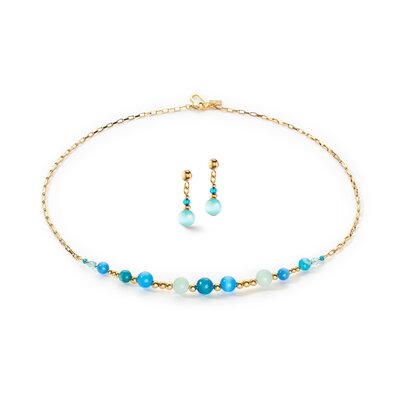 Coeur de Lion Necklace 4088/ /0600 Turquoise