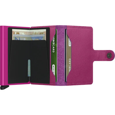 Secrid Miniwallet MC Crisple Fuchsia Geldbörse Secrid Miniwallet MC Crisple Fuchsia Geldbörse