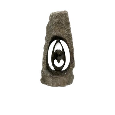 Love couple statue green 31 cm