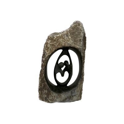Liebespaar Statue grün 26 cm