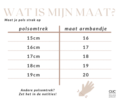 CLIC Bracelet A259R Red