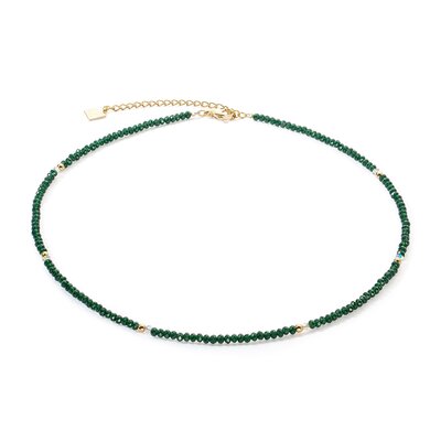 Coeur de Lion Necklace 2033/ /0521 Dark green