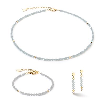 Coeur de Lion oorbellen 2033/ /0730 Icy blue