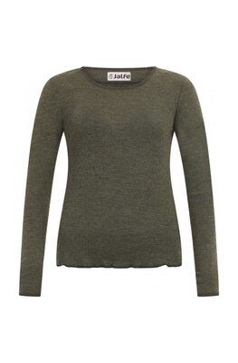 Jalfe 12674-4-555 Hemd melange grün 