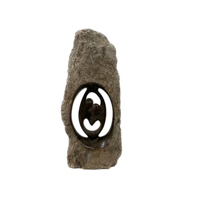 Liebespaar Statue braun 32.5 cm