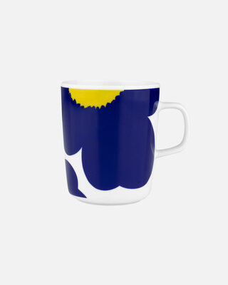 Marimekko servies Oiva /Iso Unikko tasse bleu 2,5 dl 073157-152