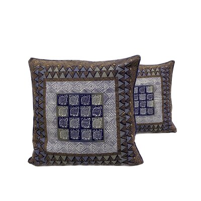 Siebdruckkissen Simbabwe Hoen Braun Beige Ecru Siebdruckkissen Simbabwe Hoen Braun Beige Ecru