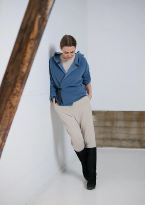 Henriette Steffensen Copenhagen Cardigan Wrap 1009-794 Dusty blue 