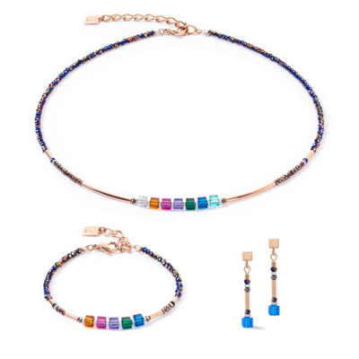 Coeur de Lion oorbellen 5027/ /11538 multicolor autumn