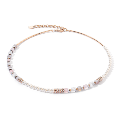 Coeur de Lion Ketting 4354/ /1920 rose gold-ice pink