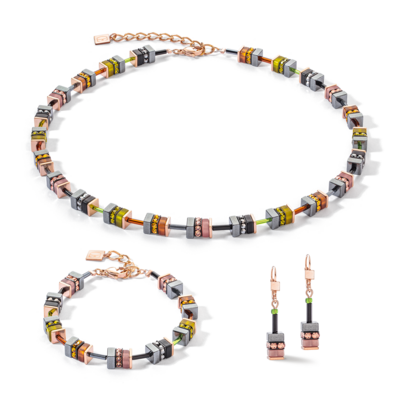 Coeur de Lion Oorbellen 4412/ /0911 rose gold-autumn Coeur de Lion Oorbellen 4412/ /0911 rose gold-autumn