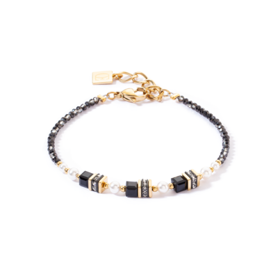 Coeur de Lion Armband 4567/ /1300 gold-black