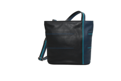 Krista's Helsinki Square shoulder bag black, dark blue, turquoise Krista's Helsinki Square shoulder bag black, dark blue, turquoise