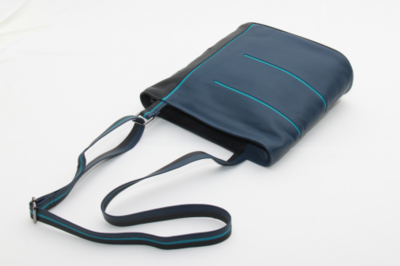 Krista's Helsinki Square shoulder bag black, dark blue, turquoise Krista's Helsinki Square shoulder bag black, dark blue, turquoise
