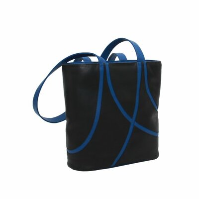 Krista's Lahti standing shoulder bag black, blue