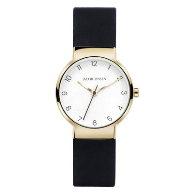 Jacob Jensen Timeless Nordic 196 Classic horloge ø 29mm Jacob Jensen Timeless Nordic 196 Classic horloge ø 29mm