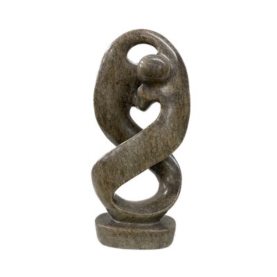 Liebespaar Statue braun 26 cm TLF1