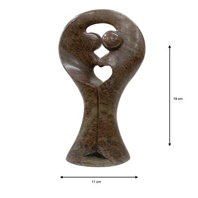 Love couple statue brown 19 cm SLE1 Love couple statue brown 19 cm SLE1