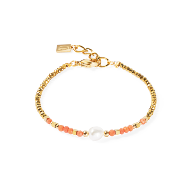 Coeur de Lion Bracelet 4358/ /0323 gold coral