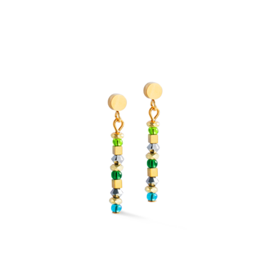 Coeur de Lion oorbellen 4359/ /1516 multicolor gold Coeur de Lion oorbellen 4359/ /1516 multicolor gold